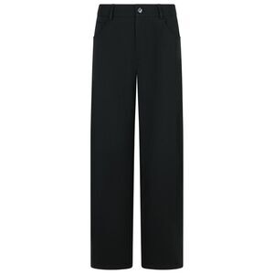 Sefr 'Oktai' Black Virgin Wool Blend Pants Men